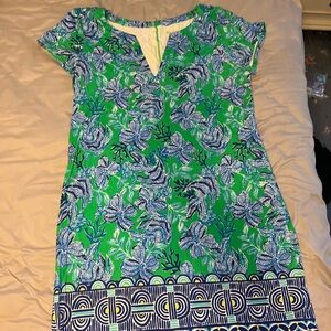 Lilly Pulitzer Sophiletta keepin it reel Dress xl